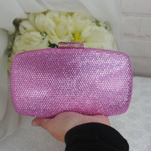 Load image into Gallery viewer, Crystal Evening Clutch Bag - Various Colours
