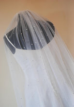 Load image into Gallery viewer, 150cm Pearl &amp; Rhinestone Veil
