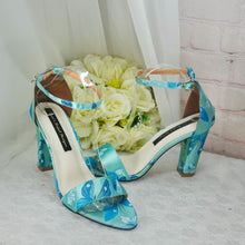 Load image into Gallery viewer, Beautifully Embroidered Butterfly Sandals Size UK7/US9.5
