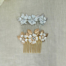 Load image into Gallery viewer, Cherry Blossom Hair Comb for Bride
