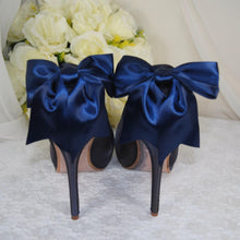 Load image into Gallery viewer, DARK NAVY Wedding Shoes Size UK4/US6.5
