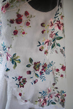 Load image into Gallery viewer, Embroidered Floral Shawl Scarf Wrap Head Covering Mantilla Veil
