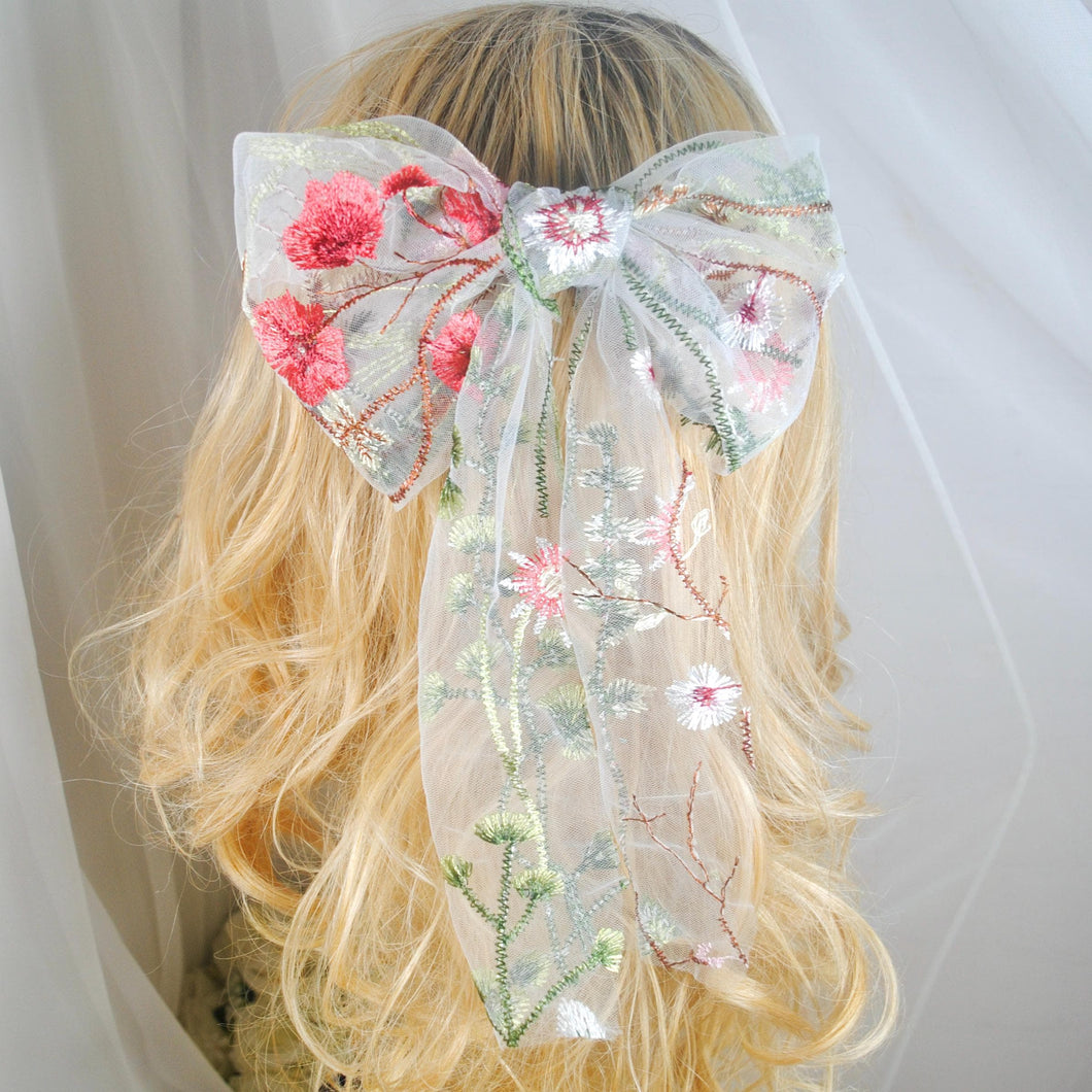 Mini Meadow Flower Bow