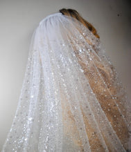 Load image into Gallery viewer, White Fingertip Length Luxury Beaded Bridal
