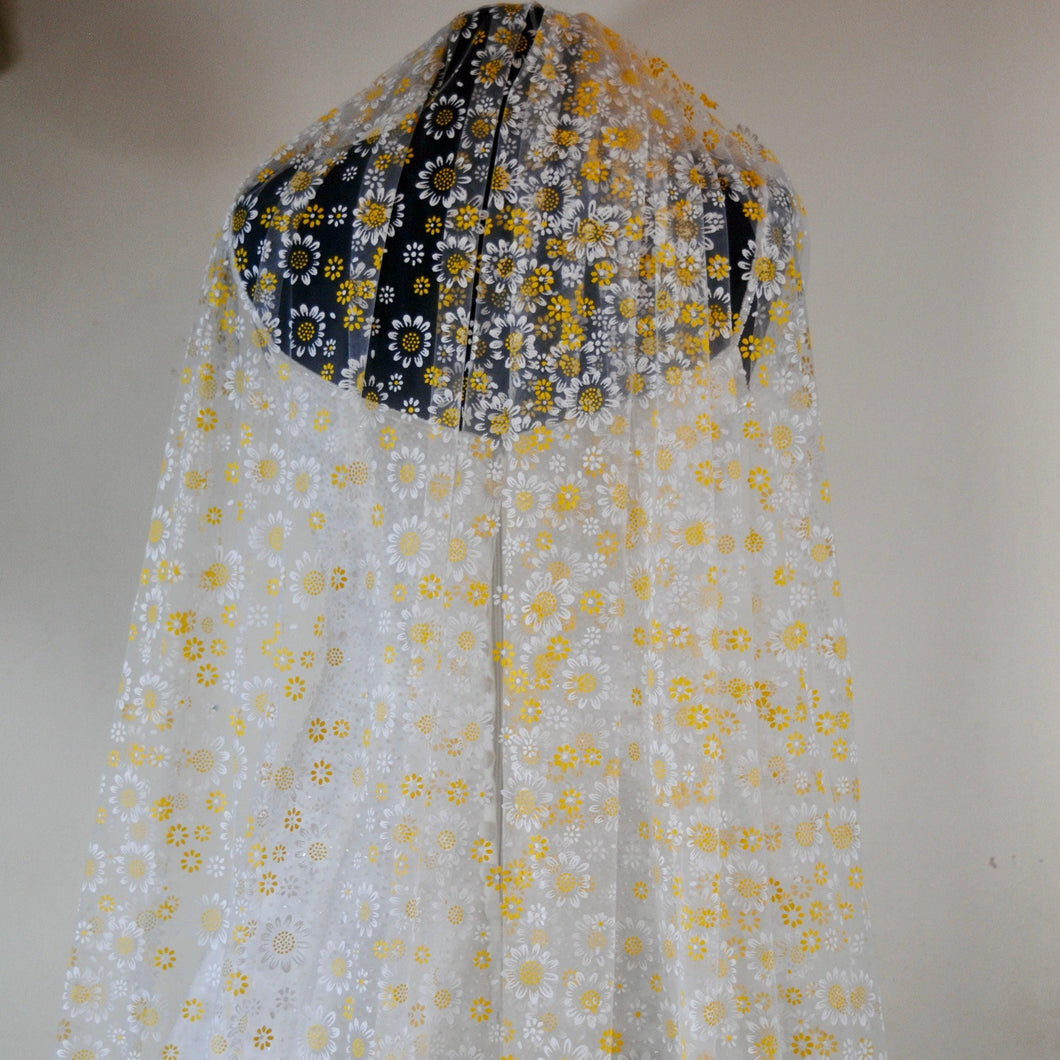 Sunflower Wedding Veil