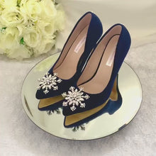 Load and play video in Gallery viewer, Winter Bridal Shoes - UK4/US6.5
