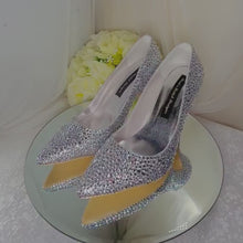 Load and play video in Gallery viewer, Crystal WEDDING SHOES
