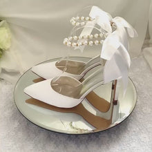 Load and play video in Gallery viewer, Simply Beautiful Satin Bridal / Bridesmaid Sandals - Custom Colours
