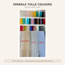 Load image into Gallery viewer, Shoulder Wedding Cape Veil – Plain or Sparkle Tulle in Custom Colours – 300cm Bridal Cape with Optional Crystal Detail
