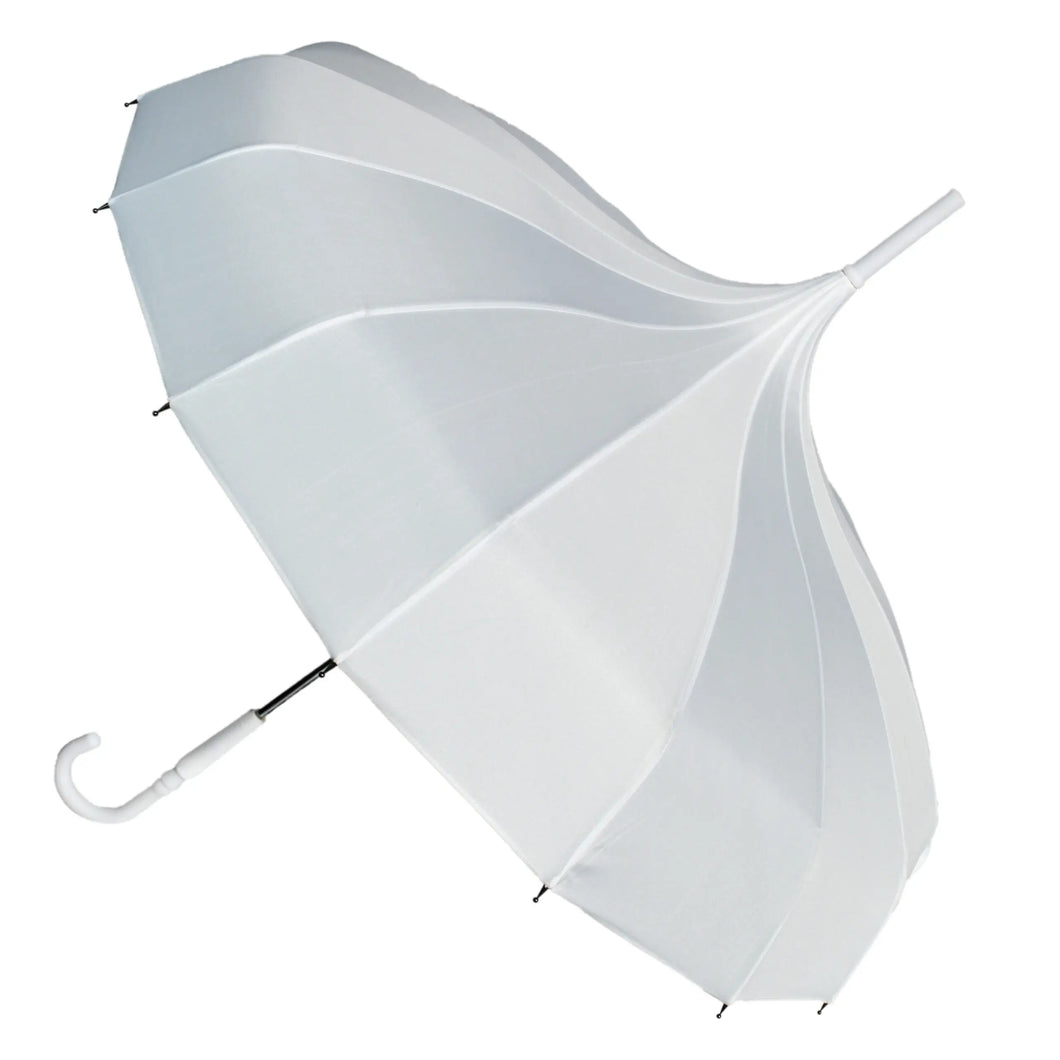 Classic Pagoda Umbrella (White)