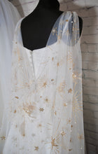 Load image into Gallery viewer, Luxury Celestial Wedding Cape
