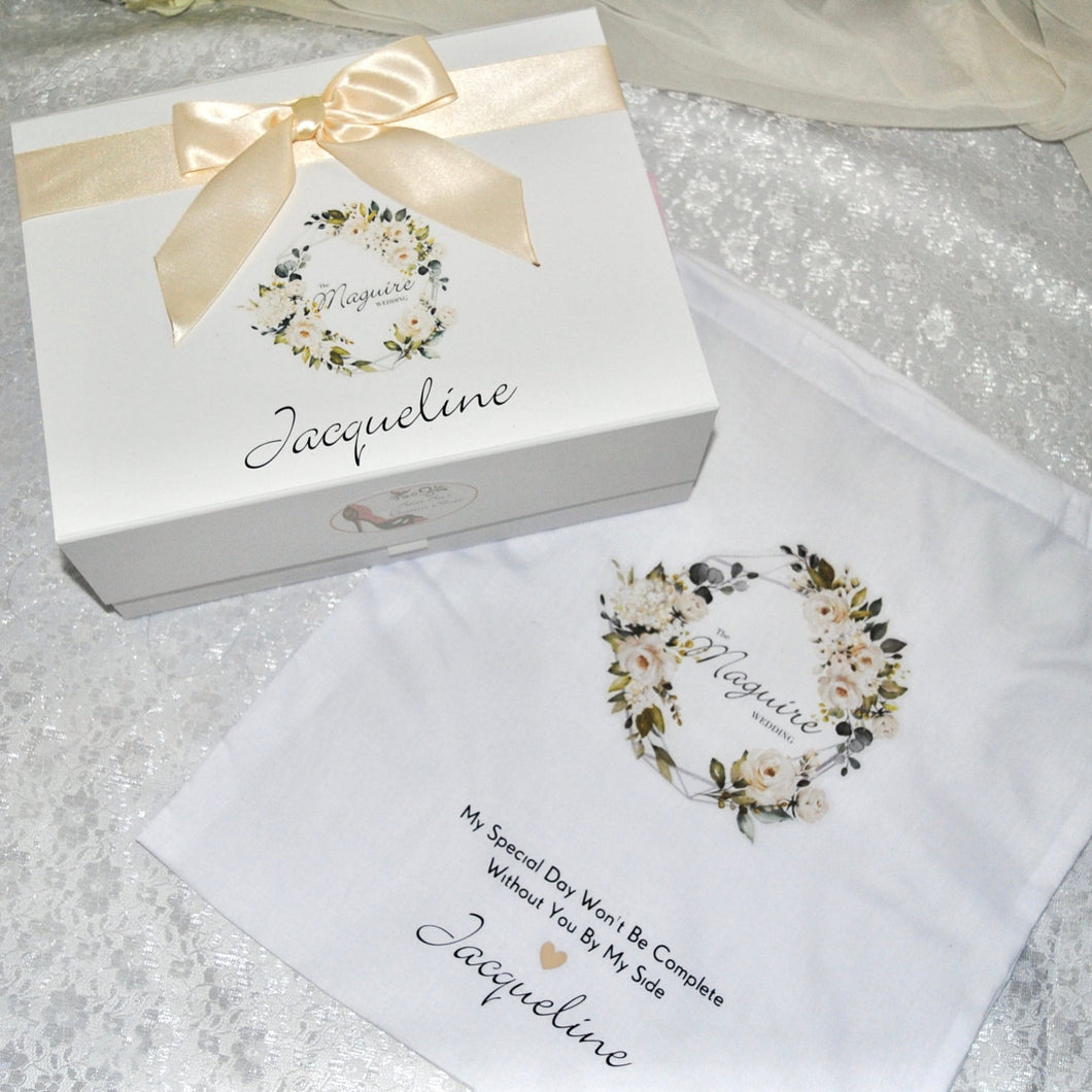 Bridesmaid Gift Bag or Box