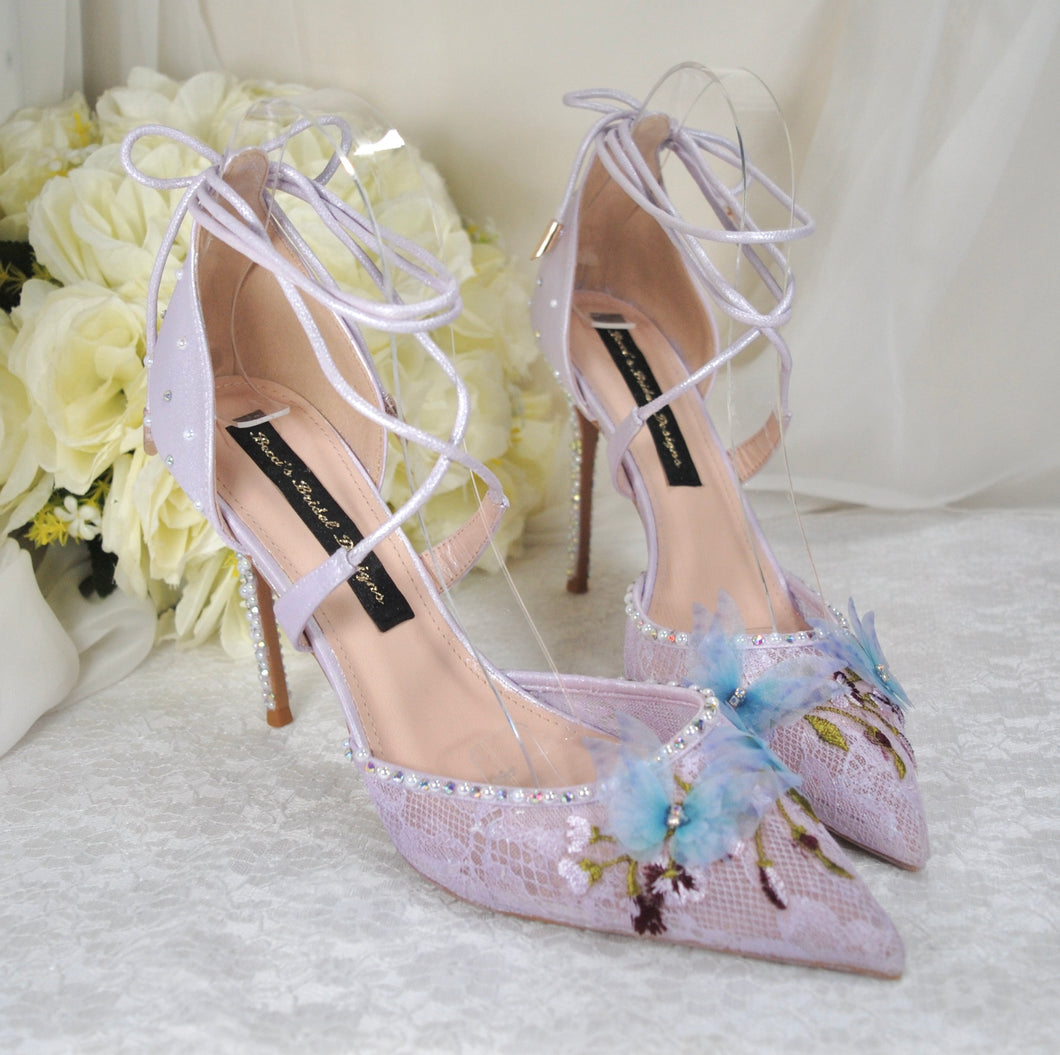 Lilac Butterfly Shoes