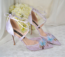 Load image into Gallery viewer, Lilac Butterfly Shoes

