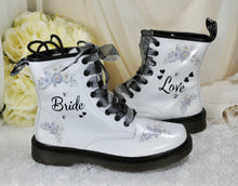 Load image into Gallery viewer, Personalised Bridal Combat Boots
