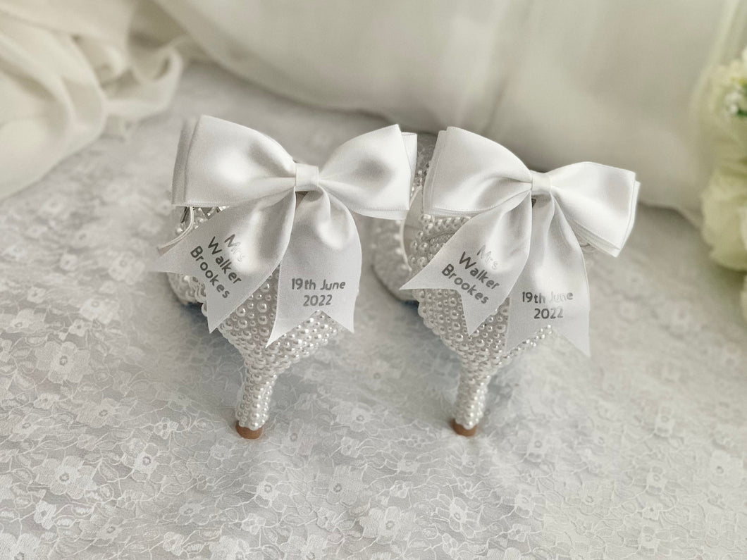 Personalised Bow Clips