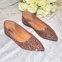 Load image into Gallery viewer, Rock Glitter Flats
