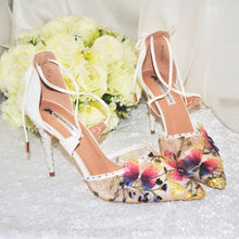 Load image into Gallery viewer, Floral Butterfly Heels

