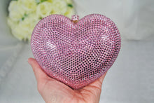 Load image into Gallery viewer, Crystal Heart Bag
