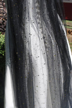 Load image into Gallery viewer, Celestial Wedding Veil | 75cm - 500cm | Black, Ivory
