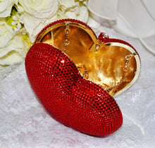 Load image into Gallery viewer, Crystal Heart Bag
