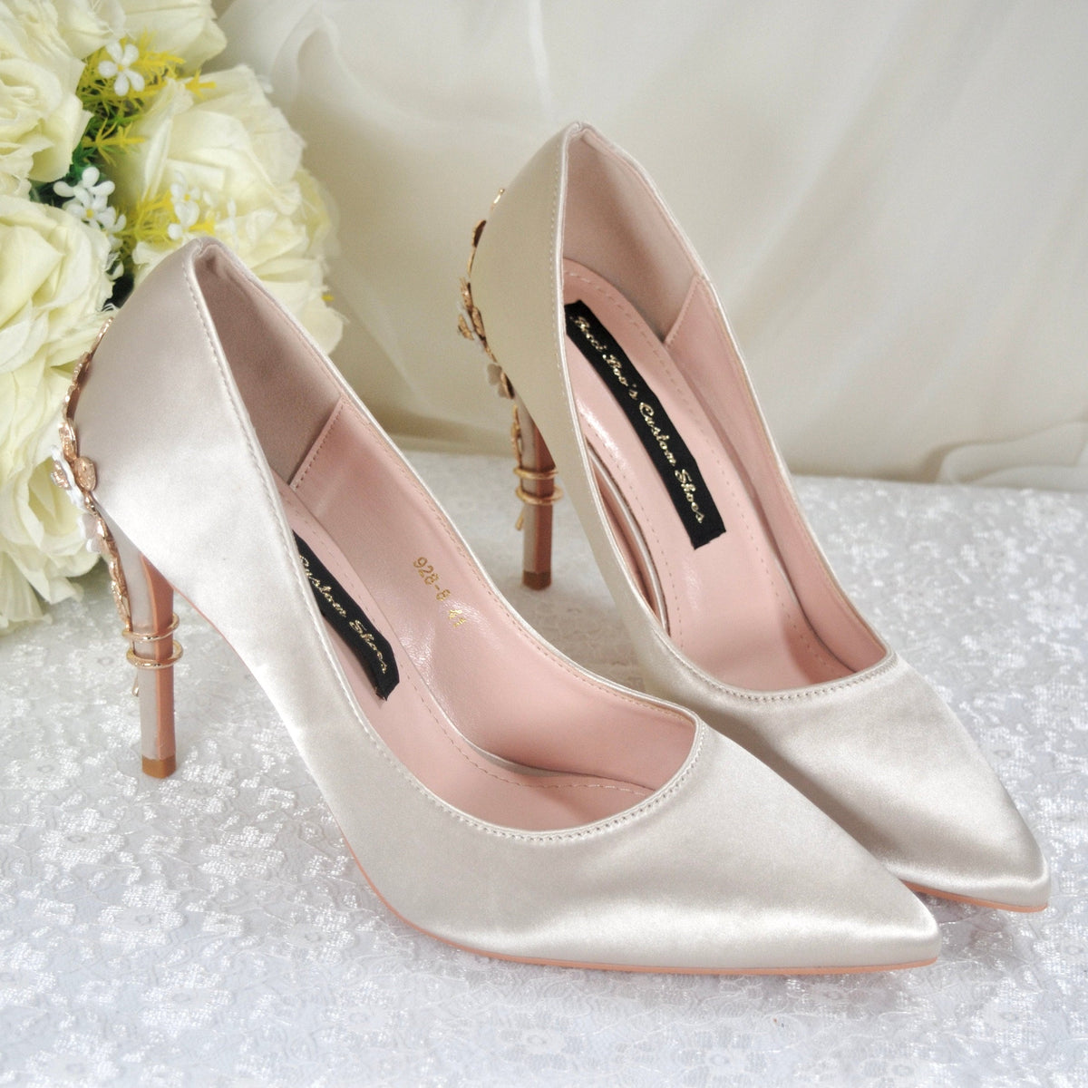 Love Letter Cherry Blossom Dream High Heels Shoes