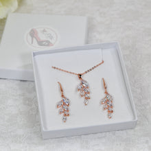 Load image into Gallery viewer, Personalised Jewellery Gift | Earrings, Necklace, Bracelet Set
