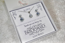 Load image into Gallery viewer, Personalised Gift | Earrings &amp; Necklace Set
