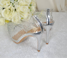 Load image into Gallery viewer, Transparent Diamanté Shoes
