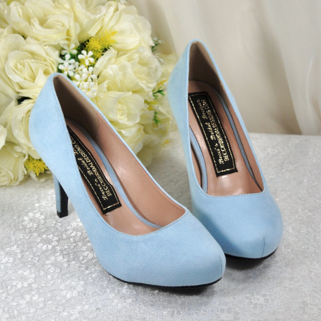 Blue Suede Shoes | 6cm, 8.5cm or 10.5cm Heel