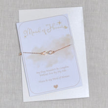Load image into Gallery viewer, Gift Card with infinity Bracelet | Silver or Gold
