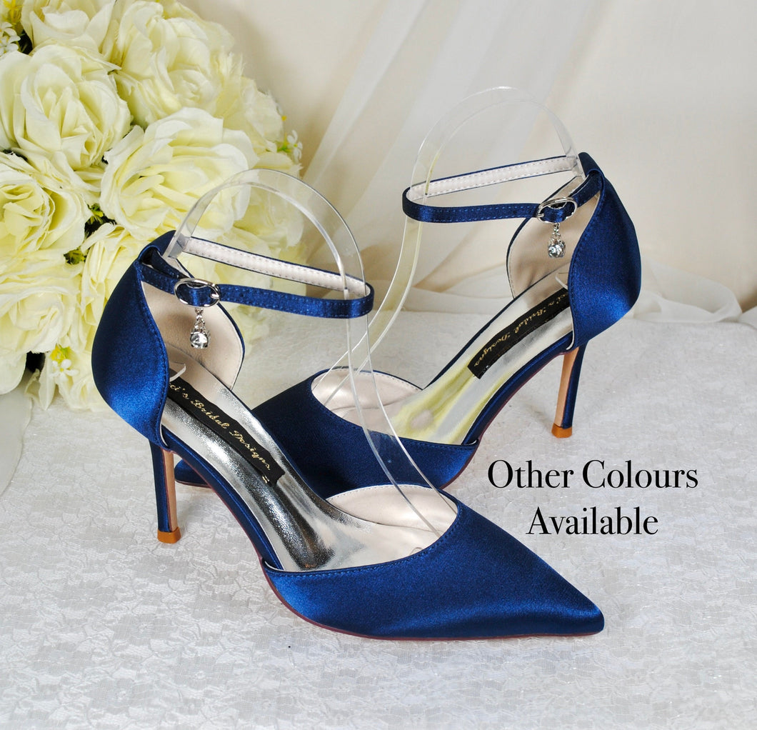 Satin Wedding Sandals | Custom Colours